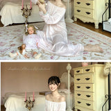 SheepKiss Alice Princess Vintage Loungewear Dress