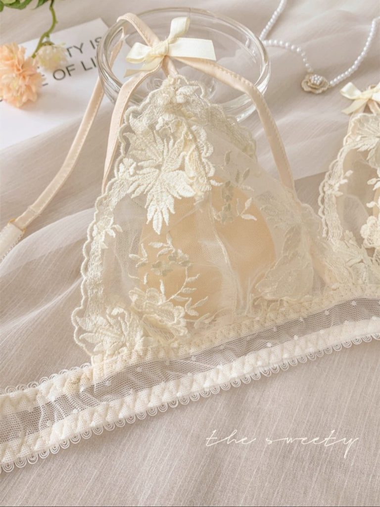 Get trendy with Garden Girl Lace Bralette -  available at Peiliee Shop. Grab yours for $15 today!