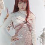 Get trendy with [Rose Island] Fairy Spirit Velvet Tank Linen Top -  available at Peiliee Shop. Grab yours for $26 today!