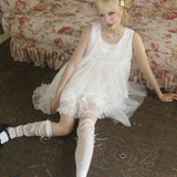 [August Unicron] Angel’s Twinkle Kiss Handmade Sleeveless Dress