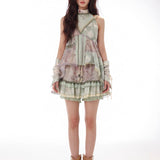 Rose Island Fairy Relic Forest Waltz Halter Top and Skirt Set