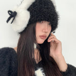 Get trendy with Dolly heart faux fur ribbon ear muffs ear warmer -  available at Peiliee Shop. Grab yours for $13.80 today!