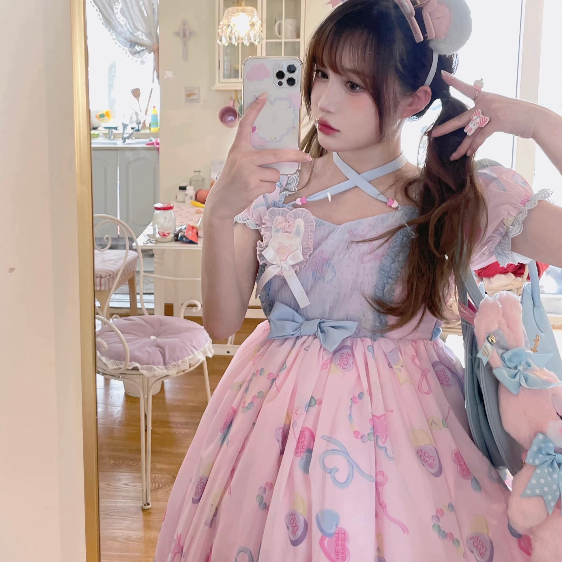 Get trendy with Girls’ dream Lolita Fashion JSK Dress -  available at Peiliee Shop. Grab yours for $40 today!