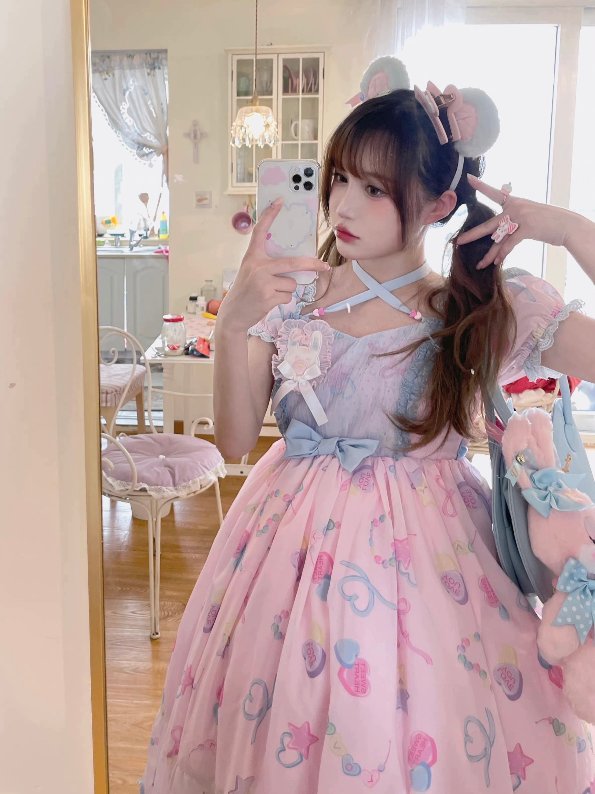 Get trendy with Girls’ dream Lolita Fashion JSK Dress -  available at Peiliee Shop. Grab yours for $40 today!