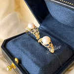 Get trendy with Being a princess is what i do the best 7-8mm, 8.5-9mm Freshwater Pearl Ring -  available at Peiliee Shop. Grab yours for $19.90 today!