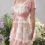 Cinnabun Crystal Garden My Dancing Fairy Floral Dress