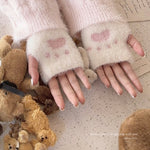 Get trendy with [Faux Fur] 5 Colors Sweet Kitty Paws-Pattern Gloves - Accessories available at Peiliee Shop. Grab yours for $9.90 today!