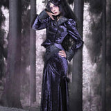 Get trendy with [Blood Supply]Moon Goddess Fishtail Long Skirt - Clothing available at Peiliee Shop. Grab yours for $48 today!