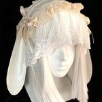 Get trendy with Beige Version Handmade Bunny Hat Headband -  available at Peiliee Shop. Grab yours for $21.90 today!