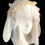 Get trendy with Beige Version Handmade Bunny Hat Headband -  available at Peiliee Shop. Grab yours for $21.90 today!