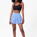 Get trendy with [Rexing x Peiliee Sport] Tennis Girl Breathable Tennis Skirt with Inner Shorts and Pockets -  available at Peiliee Shop. Grab yours for $36 today!