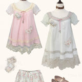 Rose Island Moss Garden Nighty Night Babydoll Mini Dress Top