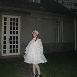 August Unicorn Edwardian Fairy Doll Silk Cotton Dress