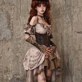 Get trendy with [Blood Supply] Dragon Era steampunk PU corset belt - Crop Top available at Peiliee Shop. Grab yours for $38 today!