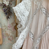 Sublunary River Poetry Dress Gown