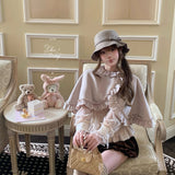 Catherine Princess Wool Blended Cape