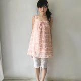 SicAstra Flower Diary Petal Cloud Babydoll Dress