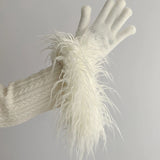 Get trendy with Soft Bunny Wonderland Faux Wool Gloves - Gloves available at Peiliee Shop. Grab yours for $12 today!