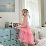 Get trendy with [August Unicorn] I’m not just a girl - transparent outer mini dress Christmas - Dresses available at Peiliee Shop. Grab yours for $62 today!