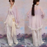 [Lactose Studio] Garden Poem Lightweight Sheer Cardigan