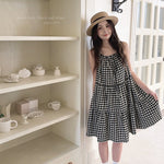 Get trendy with Night Night Gingham Cotton Dress -  available at Peiliee Shop. Grab yours for $19.90 today!