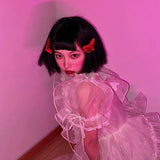 Get trendy with [August Unicorn] Angelic Aura Handmade Silk Outer Princess Dress - Dresses available at Peiliee Shop. Grab yours for $198 today!