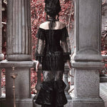 Get trendy with [Blood Supply] Halloween Lantern Lace Top - Clothing available at Peiliee Shop. Grab yours for $42 today!