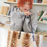 Sleepy Fairy Deer Tote Bag