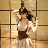 SheepKiss Countess’s Daughter Corset Brown