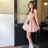 Get trendy with Rosy Doll Mini Dress - Dresses available at Peiliee Shop. Grab yours for $36.80 today!