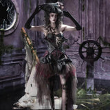 Blood Supply The Last Gift Of The Dead Velvet Jacquard Corset