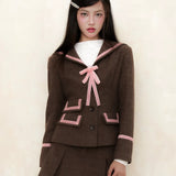 KiraYura • Chocolate Brownie Sailor Set