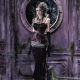 Blood Supply The Last Gift Of The Dead Mary Velvet Mermaid Gown Slip Dress
