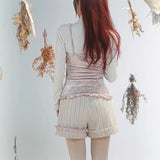 Get trendy with [Rose Island] Fairy Spirit Velvet Tank Linen Top -  available at Peiliee Shop. Grab yours for $26 today!
