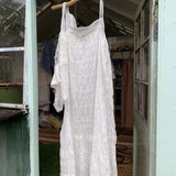 Get trendy with [Tailor Made] Lemonade In Rainy Season Handmade Cotton Dress -  available at Peiliee Shop. Grab yours for $89 today!