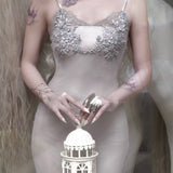 Blood Supply Moonlight Spirit Mermaid Tail Maxi Dress