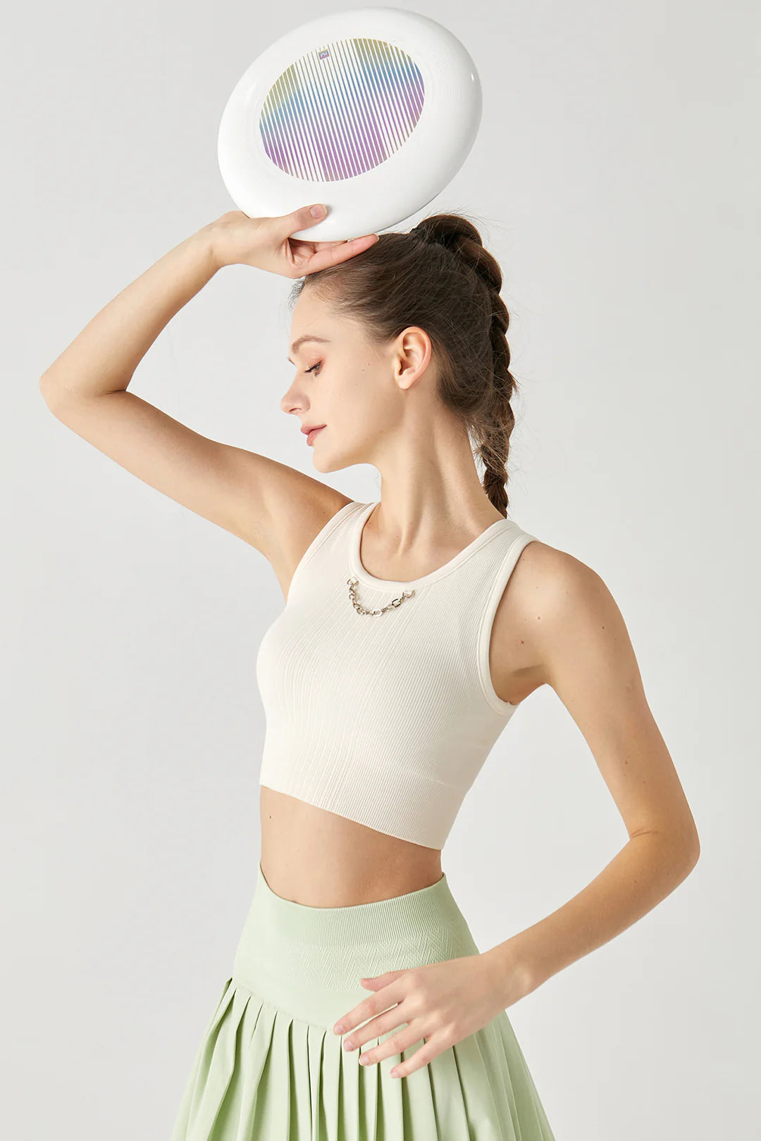 Get trendy with [Rexing x Peiliee Sport] Tennis Girl Breathable Seamless Knit Sports Bra with Built-in Cups -  available at Peiliee Shop. Grab yours for $26 today!