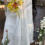 [Tailor Made] Garden Muse Handmade Cotton Bralette Skirt Set