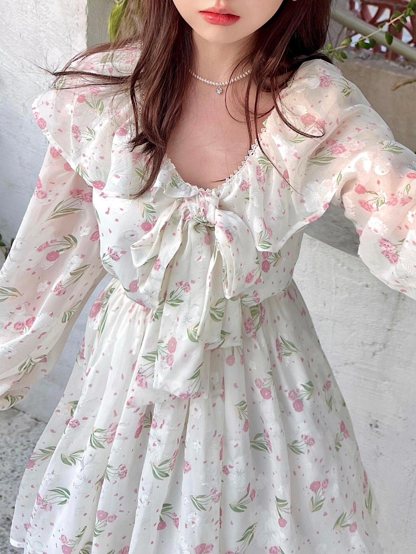 Get trendy with [SALE] Spring dreamland floral mini dress - Dresses available at Peiliee Shop. Grab yours for $26.80 today!