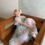 [August Unicron] Spring Waltz Handmade Tulle Dress