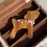 Adorable Cottage Deer Hair Pin