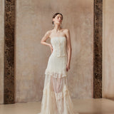 Fa Sogno Lacrimosa Moon Sonata Corset And Midi Skirt Set