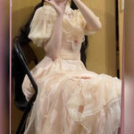 Get trendy with Princess Stella Vintage Dress Gown - Dresses available at Peiliee Shop. Grab yours for $55 today!