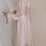 [Sale No Return] Aguo Princess Dairy Midi Dress