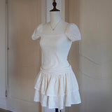 SheepKiss Vanilla Girl Rose Pattern Set