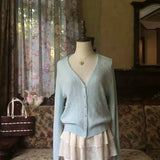 SheepKiss Lily of the Valley Merino Knit Cardigan
