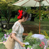 Get trendy with Holiday in south France vintage style floral midi dress - Dresses available at Peiliee Shop. Grab yours for $36.80 today!