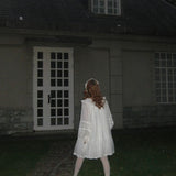 August Unicorn Edwardian Fairy Doll Silk Cotton Dress
