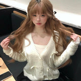 SheepKiss The Nutcracker Ballet Soft Girl Wool Cardigan