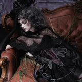 Blood Supply The Last Gift Of The Dead Lace cloak Capelet Short Cape